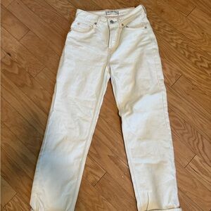 free people white jeans